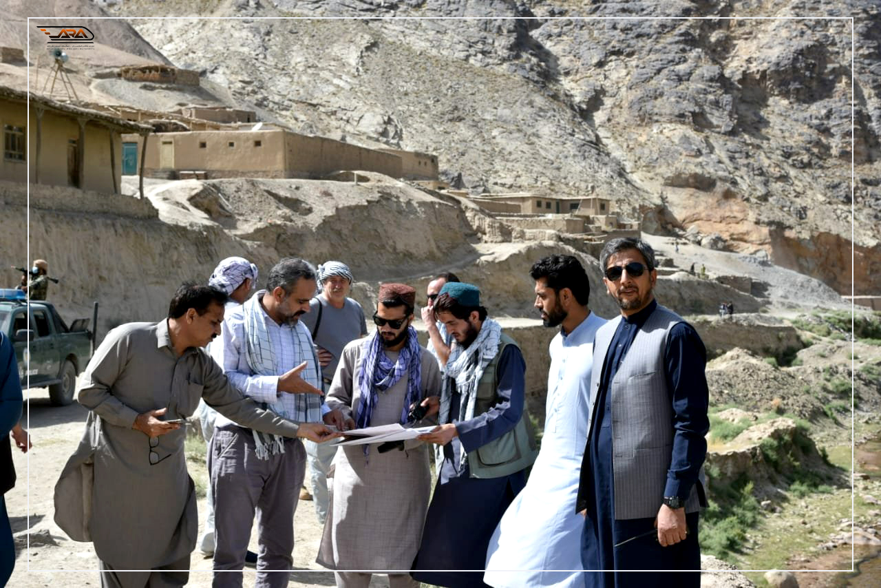 سروی ابتدایی ساحوی پروژه افغان ترانس با موفقیت تمام شد
