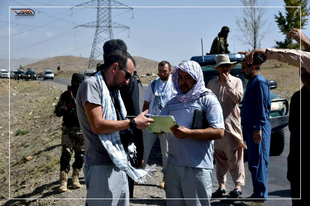 The initial field survey of the Afghan Trans project has been successfully completed